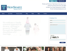 Tablet Screenshot of hsfamilylaw.com